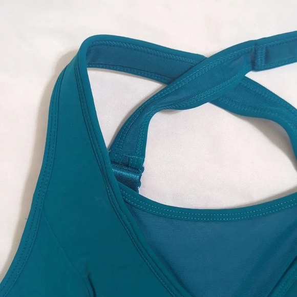 Gymshark Endurance High Support Sports Bra, Color Teal Size S - Picture 6 of 16